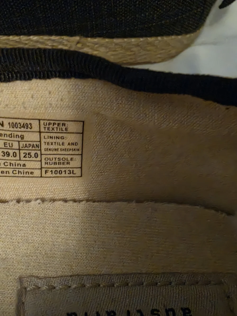 UGG Black Espadrille Ballet Flats with Jute Sole and Heel Bow